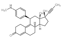 N-Demethyl Mifepristone Structure