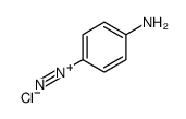 4-aminobenzenediazonium,chloride Structure