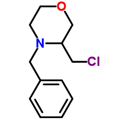 4-Benzyl-3-(chloromethyl)morpholine Structure