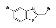 5-BROMO-2-(BROMOMETHYL)BENZOTHIAZOLE Structure