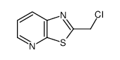 2-(chloromethyl)-[1,3]thiazolo[5,4-b]pyridine结构式