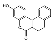 3-hydroxy-7,8-dihydronaphtho[2,1-c]chromen-6-one Structure