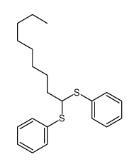 1-phenylsulfanylnonylsulfanylbenzene结构式