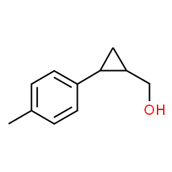 83 (反式-2-(对甲苯基)环丙基)甲醇结构式