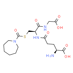 S-(Hexamethylcarbamoyl)glutathione Structure