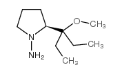 (S)-1-氨基-2-(二乙基甲氧基甲基)吡咯烷结构式