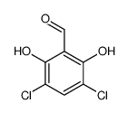 3,5-二氯-2,6-二羟基苯甲醛结构式
