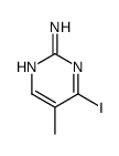 4-iodo-5-methylpyrimidin-2-amine Structure