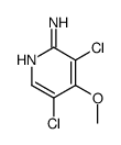 3,5-Dichloro-4-methoxy-2-pyridinamine Structure