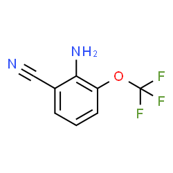 2-Amino-3-(trifluoromethoxy)benzonitrile Structure
