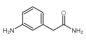 Benzeneacetamide, 3-amino- (9CI) structure