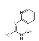 1-hydroxy-3-(6-methylpyridin-2-yl)urea结构式
