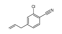 4-allyl-2-chlorobenzonitrile结构式