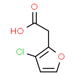 3-氯呋喃-2-乙酸结构式