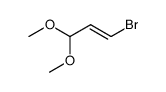 1-bromo-3,3-dimethoxy-propene Structure