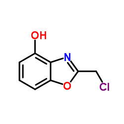 2-(Chloromethyl)-1,3-benzoxazol-4-ol结构式