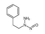 N-amino-N-(2-phenylethyl)nitrous amide Structure