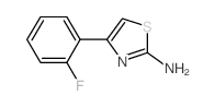 4-(2-Fluoro-phenyl)-thiazol- 2-ylamine Structure