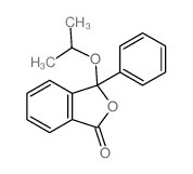 1(3H)-Isobenzofuranone,3-(1-methylethoxy)-3-phenyl-结构式