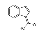 (Z)-hydroxy(1H-inden-1-ylidene)methanolate结构式