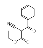 Ethyl benzoylcyanoacetate Structure