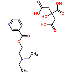 枸橼酸烟胺乙酯结构式