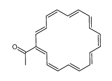 1,3,5,7,9,11,13,15,17-Cyclooctadecanonen-1-yl(methyl) ketone结构式