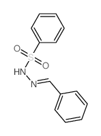 Benzenesulfonic acid,2-(phenylmethylene)hydrazide Structure