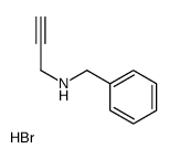 N-benzylprop-2-yn-1-amine,hydrobromide结构式