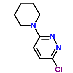 3-氯-6-哌啶哒嗪结构式