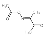 (3-oxobutan-2-ylideneamino) acetate Structure