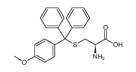 S-4-甲氧基苯甲基-L-半胱氨酸结构式