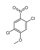 1,4-Dichloro-5-methoxy-2-nitrobenzene Structure