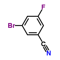 3-Bromo-5-fluorobenzonitrile structure
