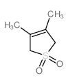 Thiophene,2,5-dihydro-3,4-dimethyl-, 1,1-dioxide结构式