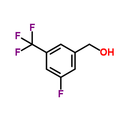 3-氟-5-(三氟甲基)苯甲醇结构式