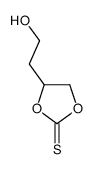 4-(2-hydroxyethyl)-1,3-dioxolane-2-thione结构式