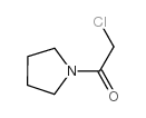 2-氯-1-吡咯烷-1基-乙酮结构式