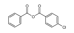 benzoic-p-chlorobenzoic anhydride结构式