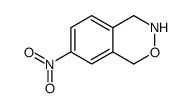 3,4-Dihydro-7-nitro-1H-2,3-benzoxazine Structure