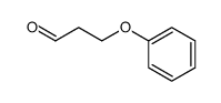 3-phenoxypropionaldehyde Structure