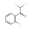 Ethanone,2,2-dichloro-1-(2-chlorophenyl)- Structure
