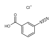 m-carboxybenzenediazonium chloride structure