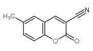 3-氰基-6-甲基香豆素结构式