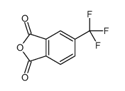 5-(trifluoromethyl)isobenzofuran-1,3-dione结构式