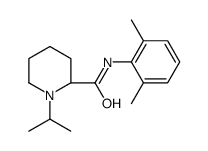 (2S)-N-(2,6-dimethylphenyl)-1-propan-2-ylpiperidine-2-carboxamide结构式