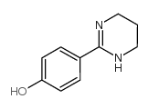 4-(1,4,5,6-四氢-2-嘧啶基)苯酚结构式