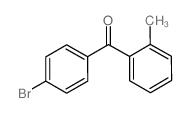 4-溴-2'-甲基二苯甲酮结构式