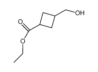 3-(羟甲基)环丁烷羧酸乙酯结构式