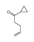 1-cyclopropylpent-4-en-1-one Structure